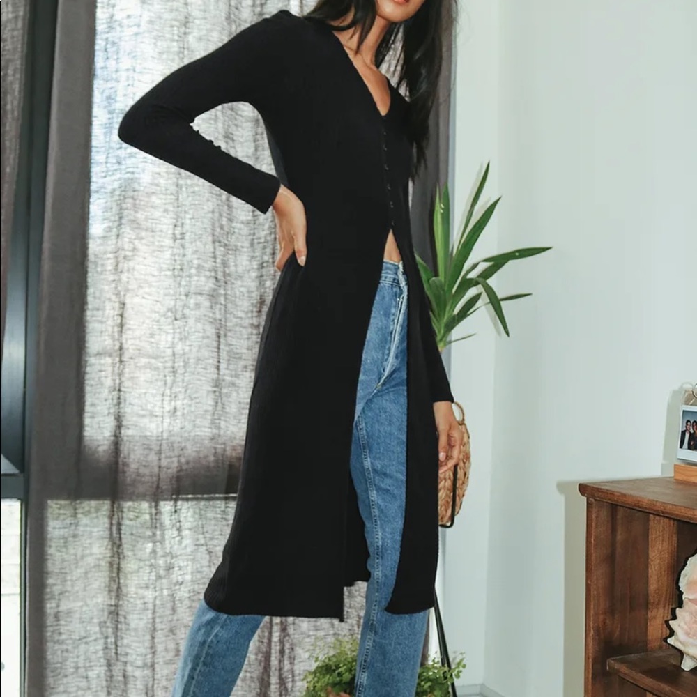 Lulus Long Cardigan